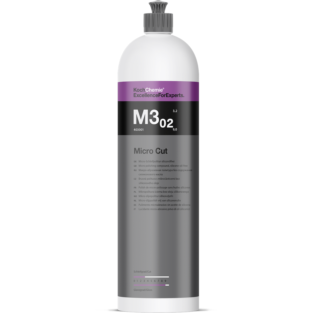 Koch_m3_02_1l Koch Chemie Micro Cut M3.02 pulēšanas pasta, 1l
