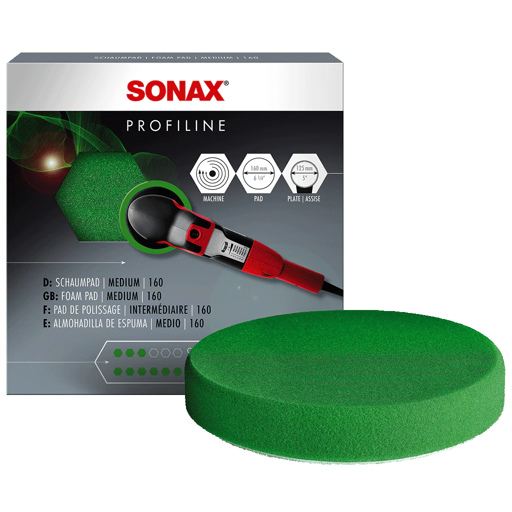 sonax-foam-pad-medium-pulesanas-ripa Sonax Foam Pad Medium pulēšanas ripa vidēji rupjai pulēšanas pastai