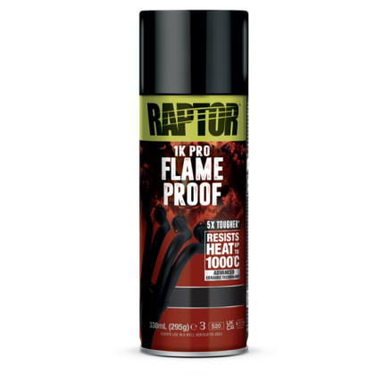 Raptor karstumizturīga krāsa aerosolā