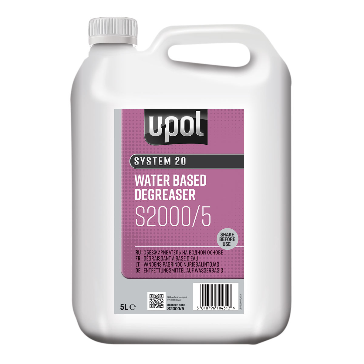 upol s2000-5 udens bazes attaukotajs 5l upol s2000/5 ūdens bāzes attaukotājs 5l